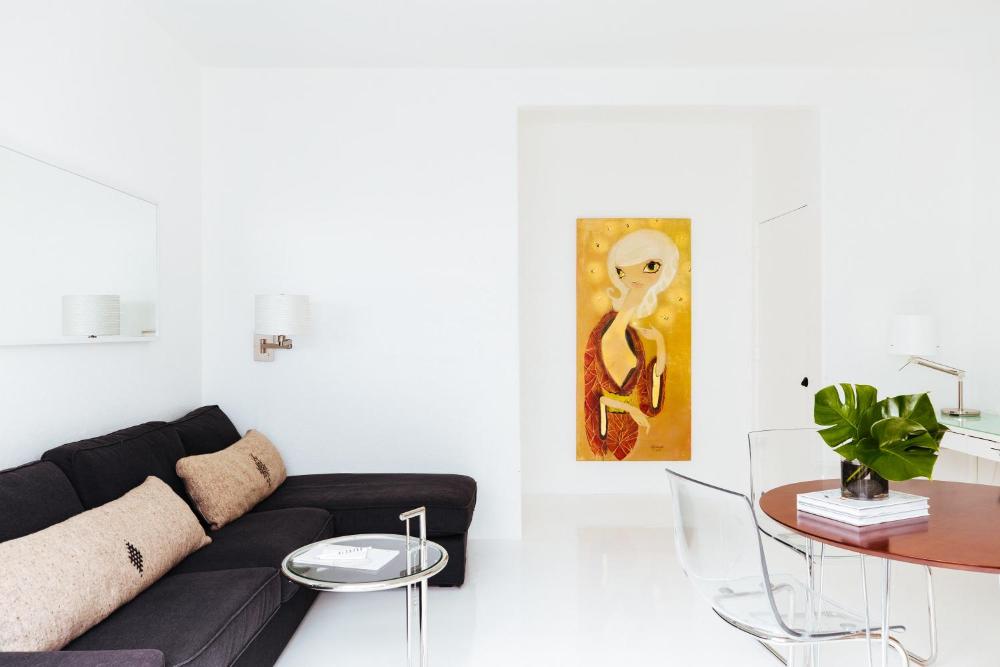One Bedroom King Suite interior
